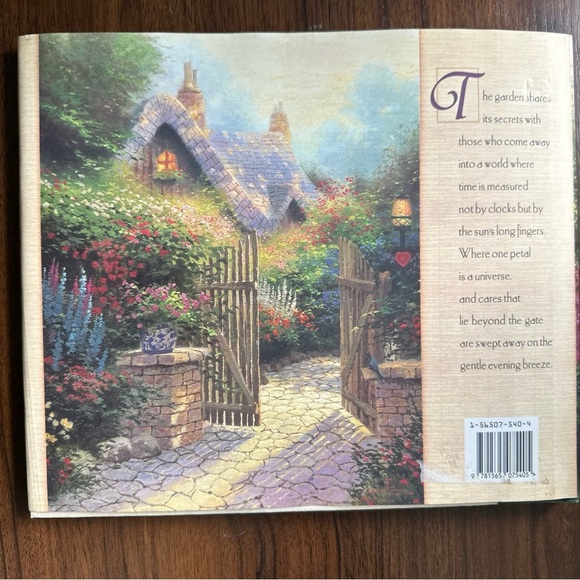Thomas Kinkade 'Beyond the Garden Gate' with Vibrant Colors - Picture 2 of 2
